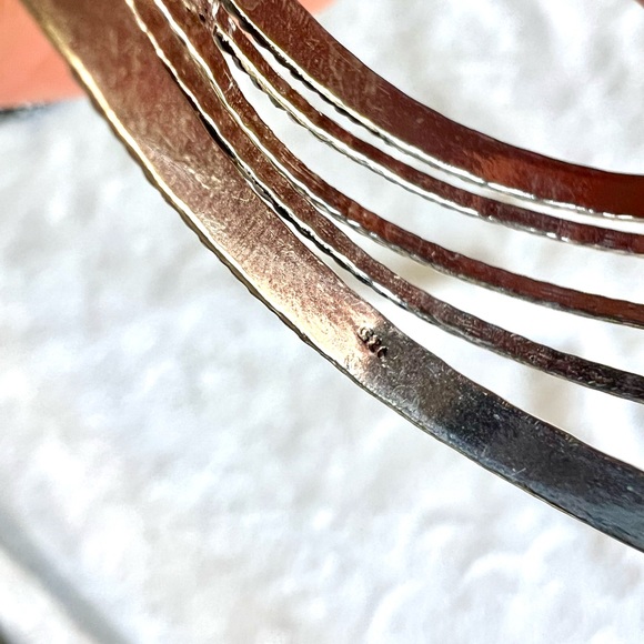 925 Abundance Pyrite Bracelet Cuff - Picture 10 of 10